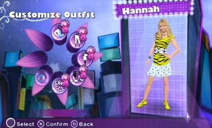 Hannah Montana: Rock Out the Show - PlayStation Portable