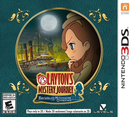 Layton's Mystery Journey: Katrielle and The Millionaire's Conspiracy - Nintendo 3DS