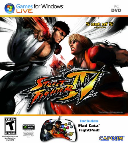 Street Fighter IV with Mad Catz Controller - PC Games