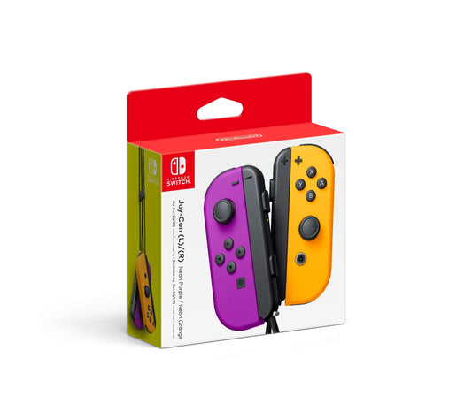 Nintendo Switch Joy-Con Purple (Left) & Orange (Right)