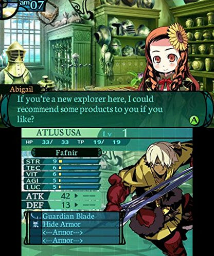 Etrian Odyssey 2 Untold: The Fafnir Knight - Nintendo 3DS