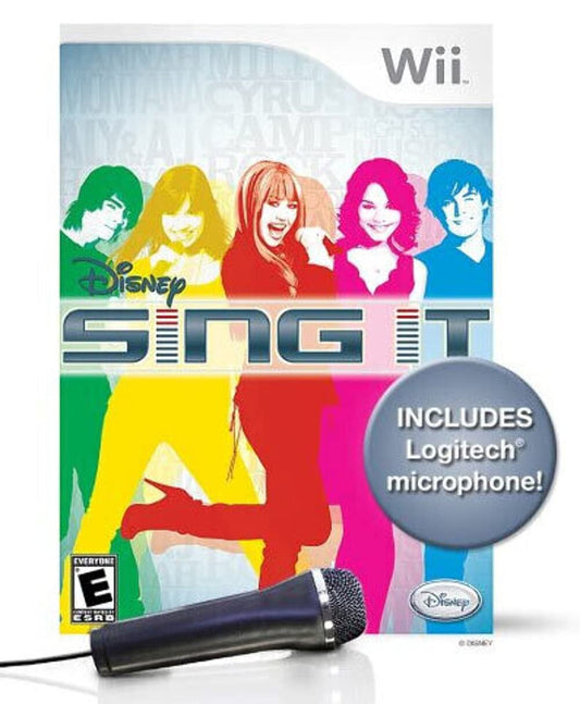 Disney Sing It Bundle with Microphone - Nintendo Wii