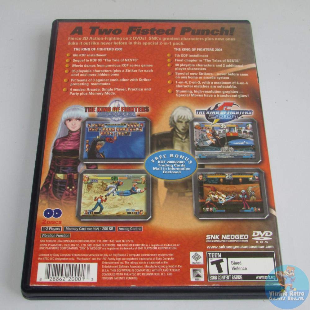 The King of Fighters 2000-2001 - Playstation 2
