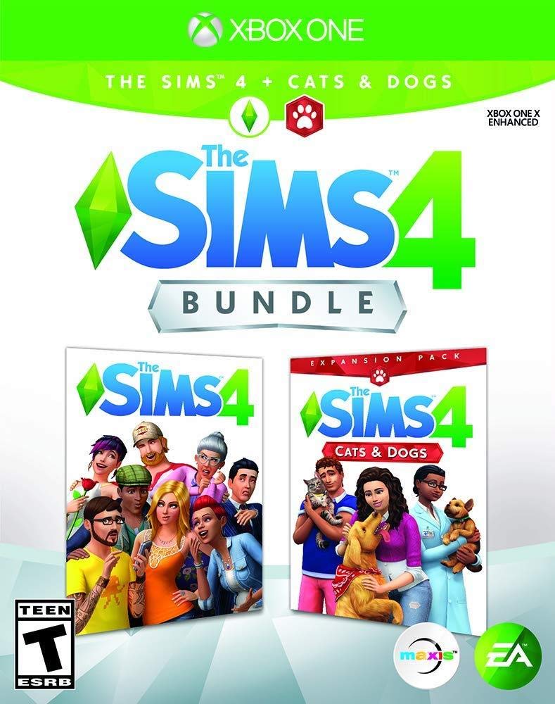 THE Sims 4 PLUS Cats and Dogs - Xbox One
