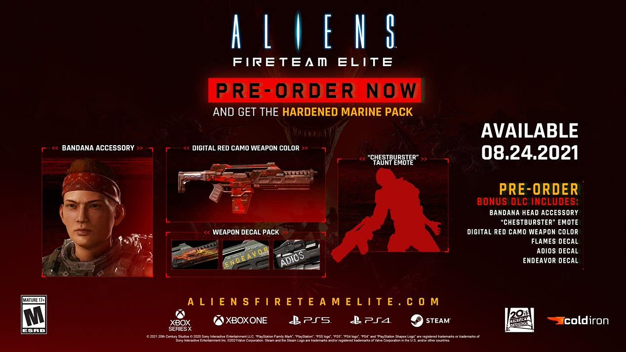 Aliens Fireteam Elite - PlayStation 4 [video game]