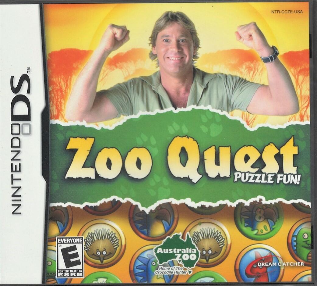 Zoo Quest Puzzle Fun! - Nintendo DS