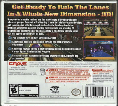 Brunswick Pro Bowling - Nintendo 3DS