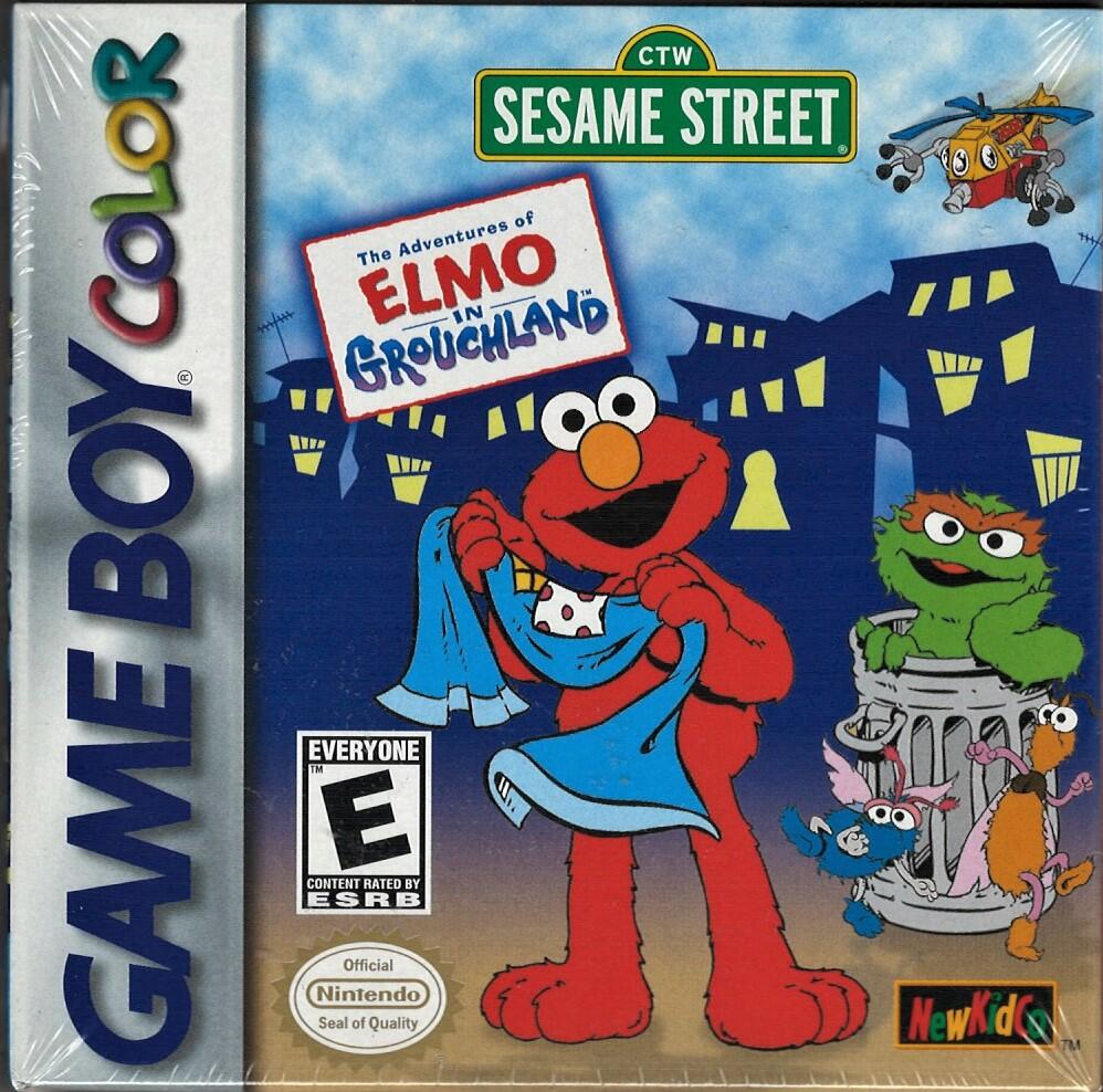 Elmo In Grouchland - Game Boy Color