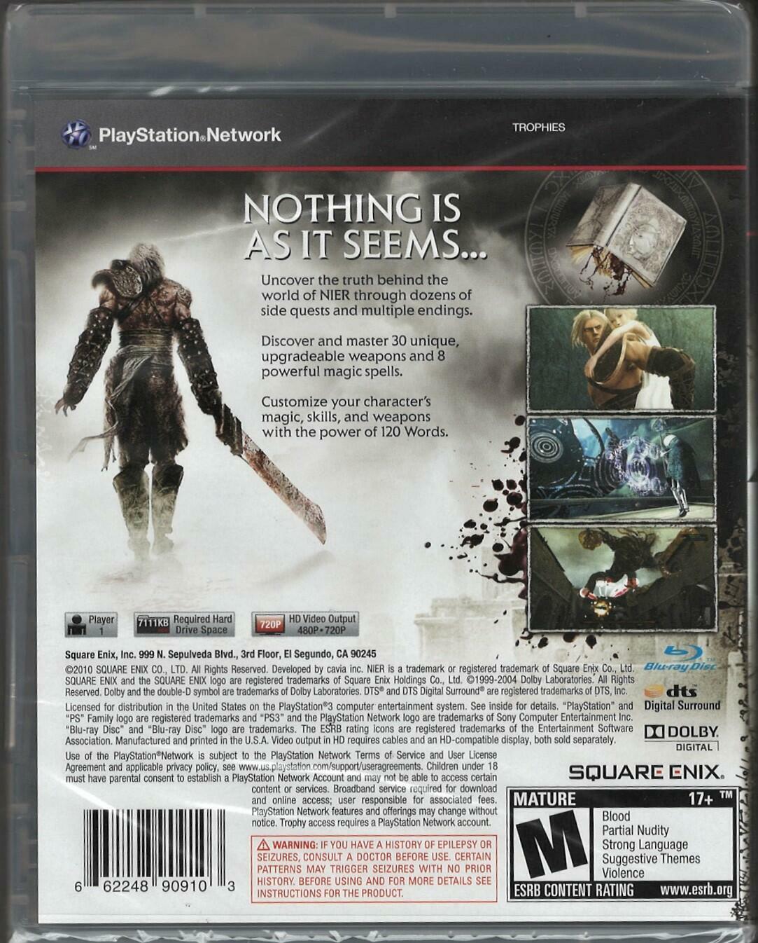 NIER - PlayStation 3