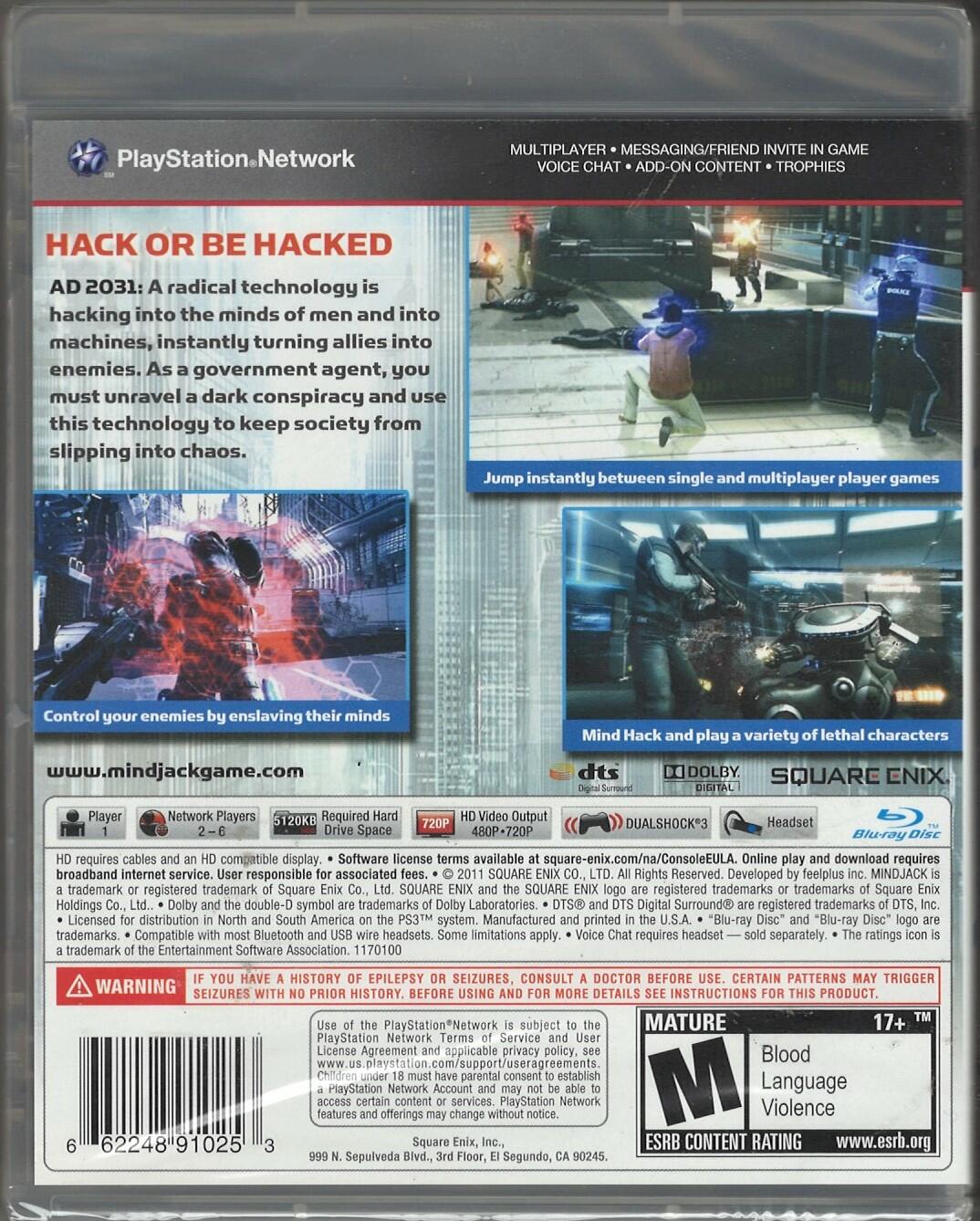 Mindjack - PlayStation 3