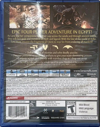 Lara Croft and the Temple of Osiris (Download Code) - PlayStation 4