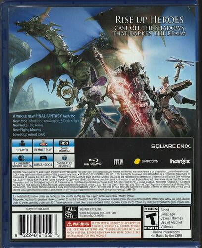 Final Fantasy XIV: Heavensward (Replen) - PlayStation 4