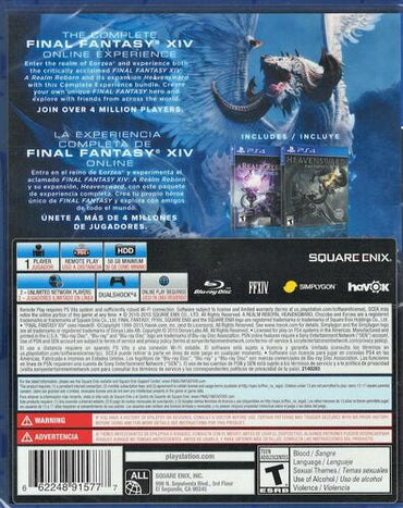 Final Fantasy XIV Online Complete Exp. - PlayStation 4