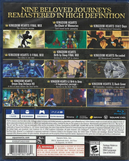 Kingdom Hearts: The Story So Far - PlayStation 4