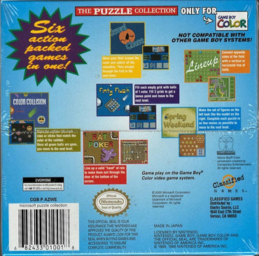 Microsoft Puzzle Collection - Game Boy Color