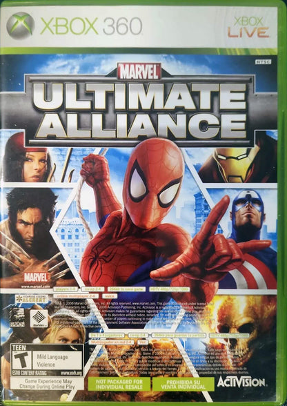 Marvel Ultimate Alliance / Forza Motorsport 2 Double Pack - Xbox 360