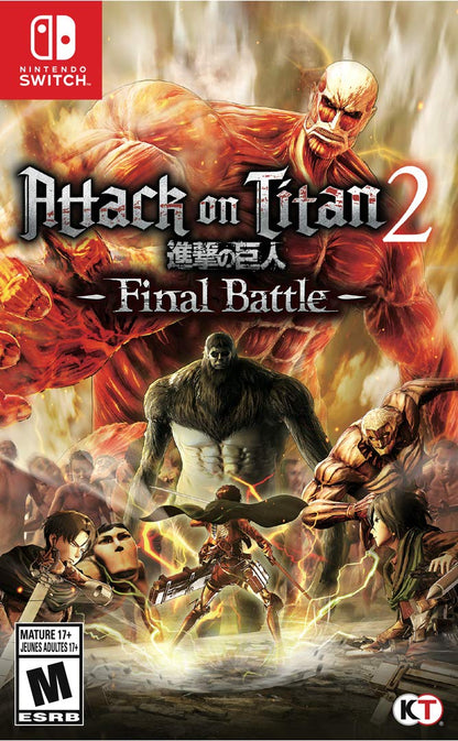 Attack On Titan 2: Final Battle - Nintendo Switch