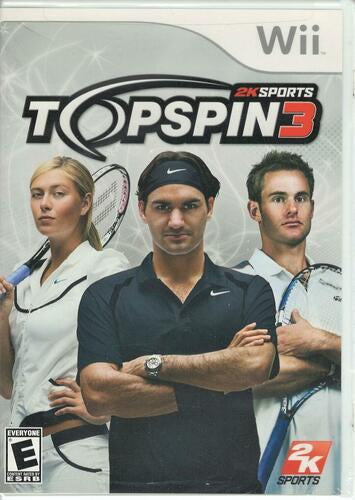 Top Spin 3 - Nintendo Wii