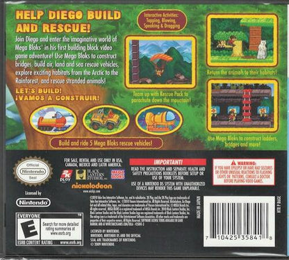 Mega Bloks Diego's Build and Rescue - Nintendo DS