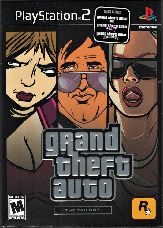 Grand Theft Auto Trilogy - Playstation 2