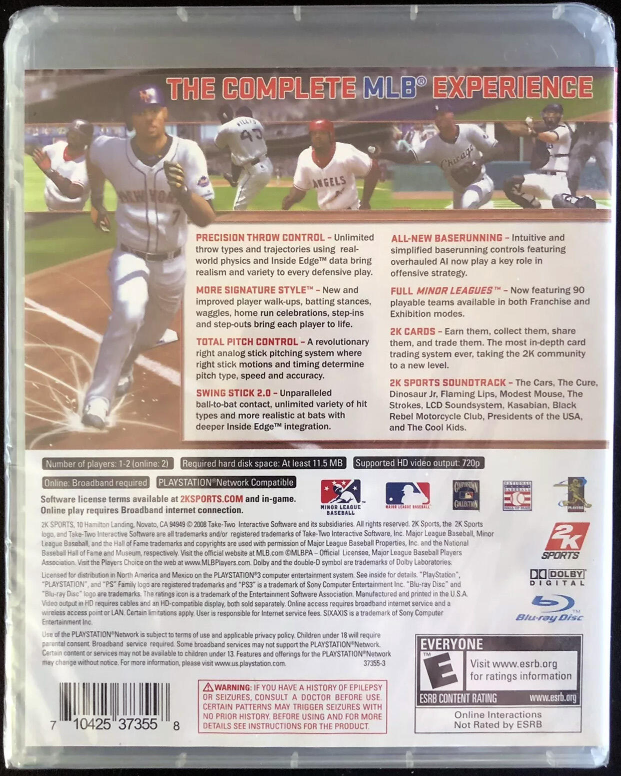 Major League Baseball 2K8 - PlayStation 3