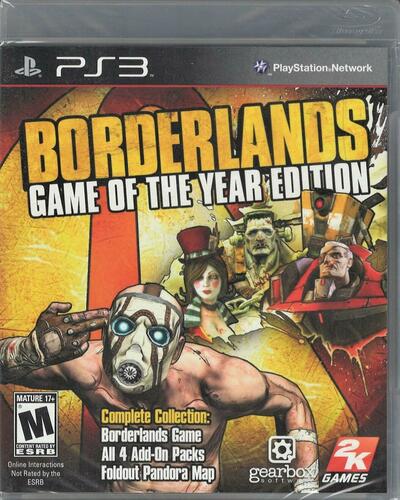 Borderlands: Game of the Year Edition - Playstation 3