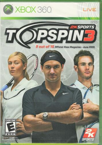 Top Spin 3 - Xbox 360