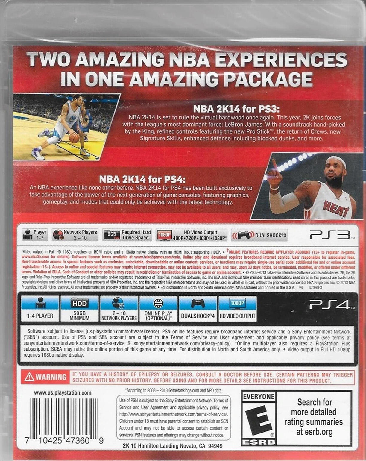 NBA 2K14 Super Fan Pack (Digital Codes Only) - PlayStation 3 + - PlayStation 4