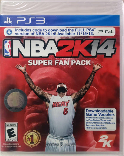 NBA 2K14 Super Fan Pack (Digital Codes Only) - PlayStation 3 + - PlayStation 4