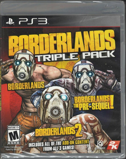 Borderlands Triple Pack - PlayStation 3