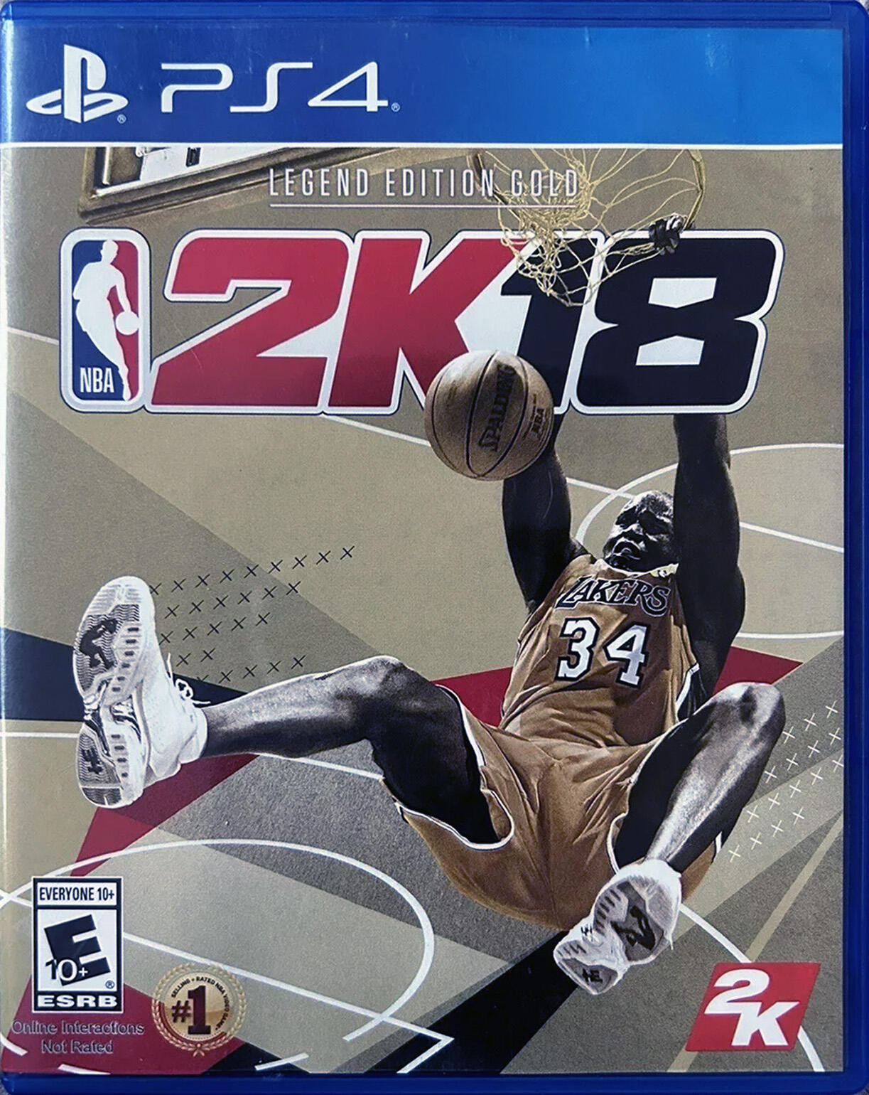 NBA 2K18 Legend Gold - PlayStation 4