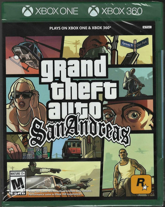 Grand Theft Auto: San Andreas (XB1 Packaging) - Xbox 360