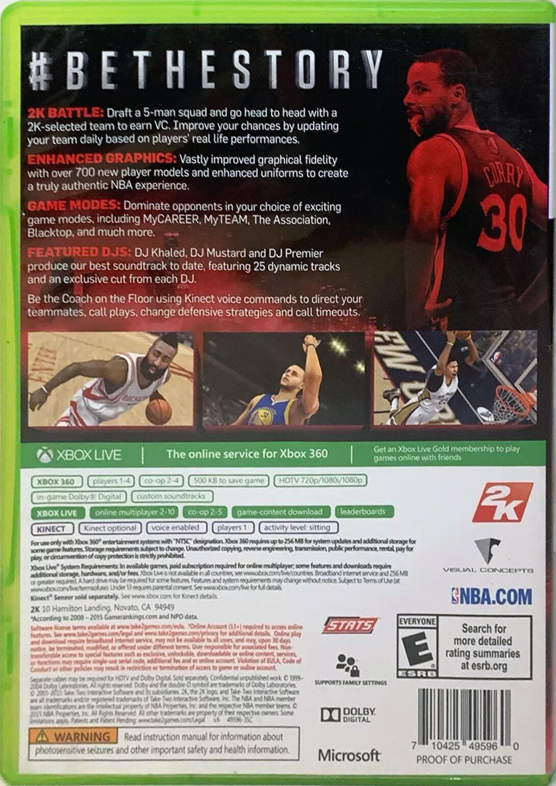 NBA 2K16 (LATAM) - Xbox 360