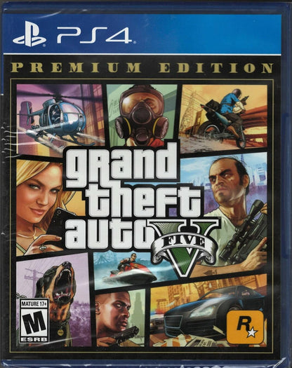 Grand Theft Auto V Premium Online Edition - PlayStation 4