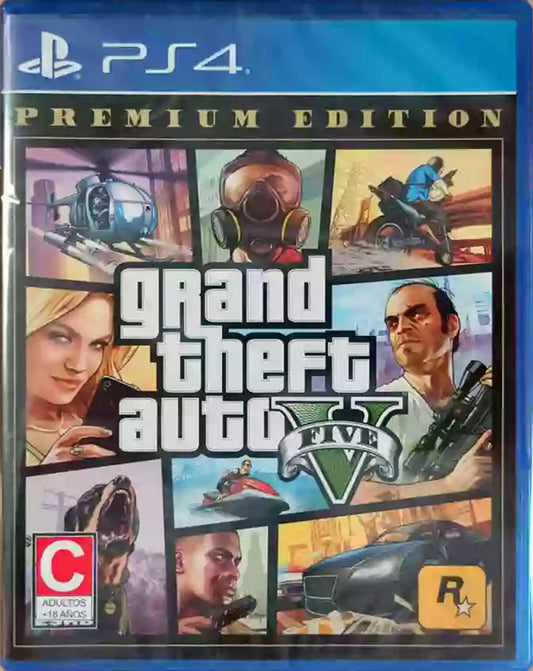 Grand Theft Auto V Premium Online Edition LATAM - PlayStation 4