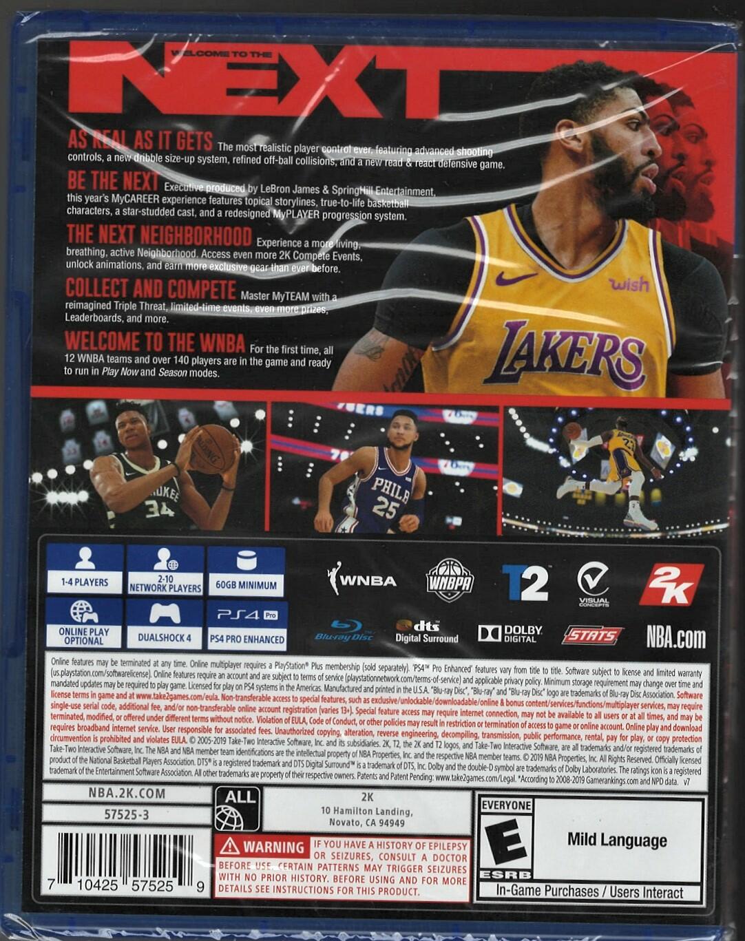 NBA 2K20 - PlayStation 4