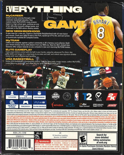 NBA 2K21 Mamba Forever Edition - PlayStation 4