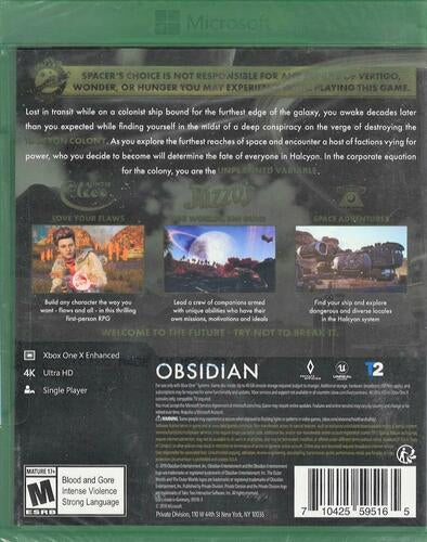 The Outer Worlds - Xbox One