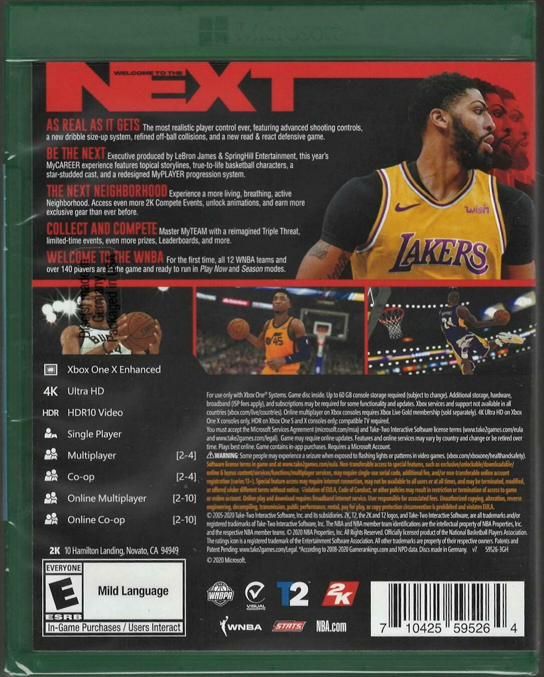 NBA 2K20 (Greatest Hits) - Xbox One
