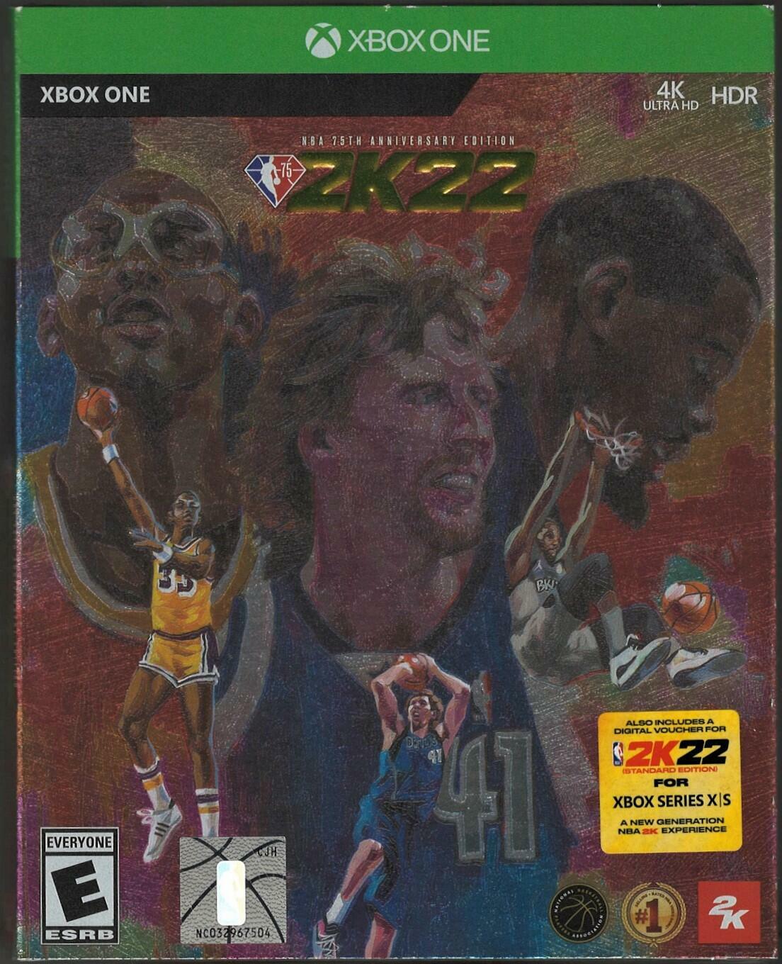 NBA 2K22 75th Anniversary Edition - Xbox One