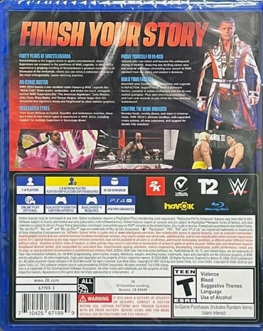 WWE 2K24 - PlayStation 4