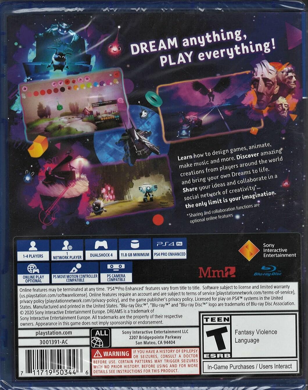 Dreams - PlayStation 4