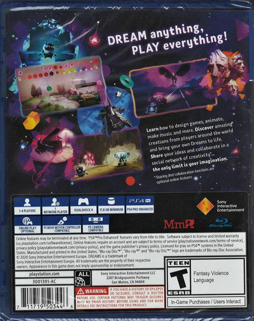 Dreams - PlayStation 4