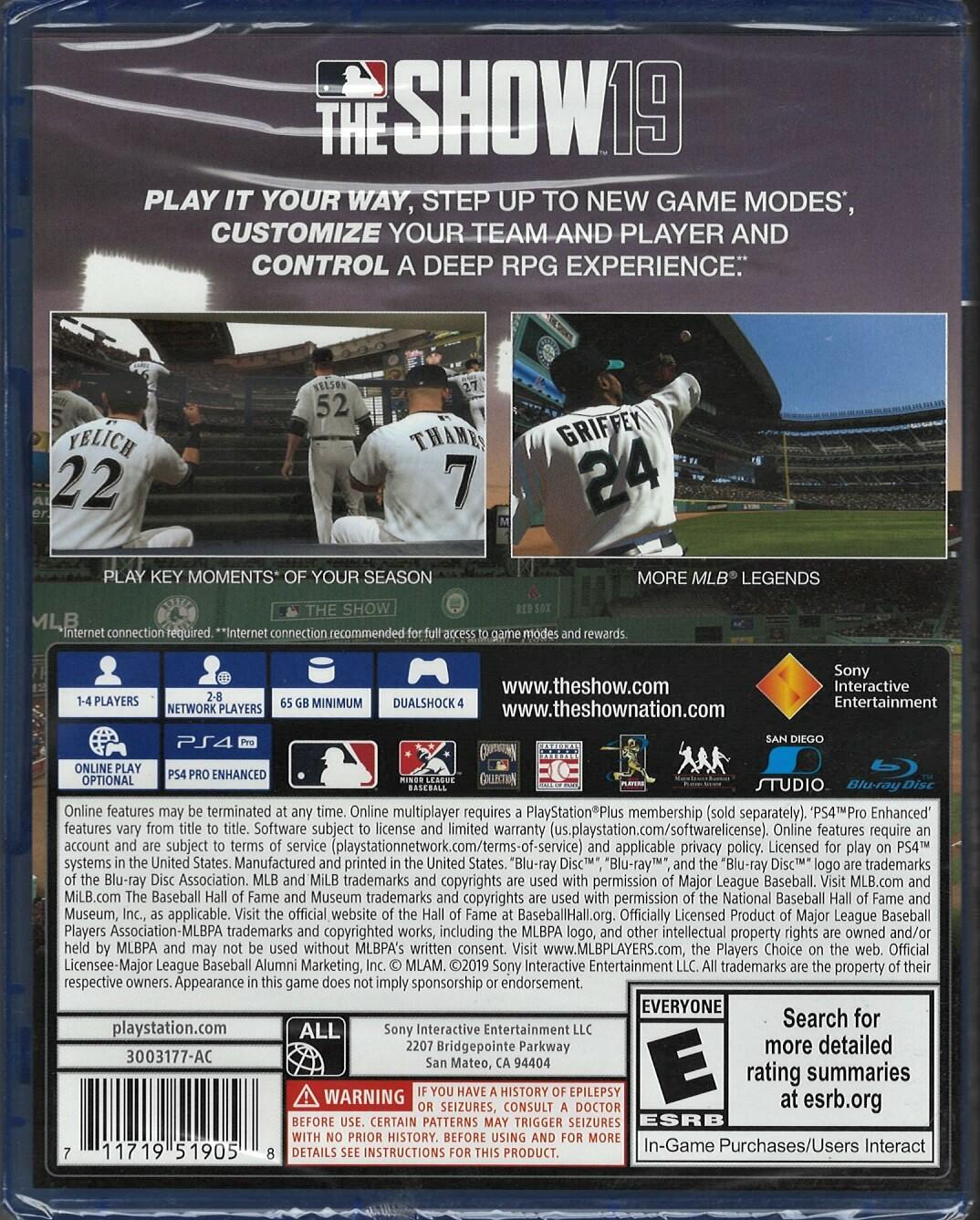 MLB The Show 19 - PlayStation 4