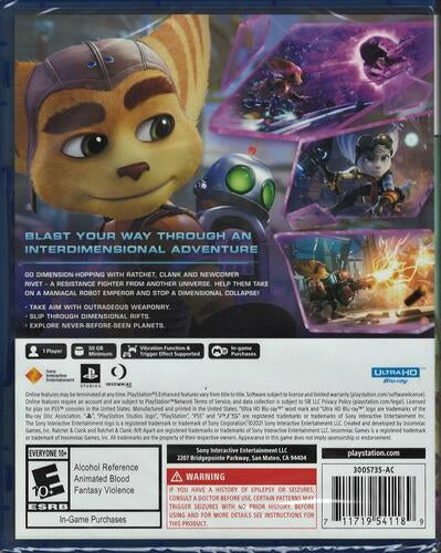 Ratchet & Clank: Rift Apart - PlayStation 5