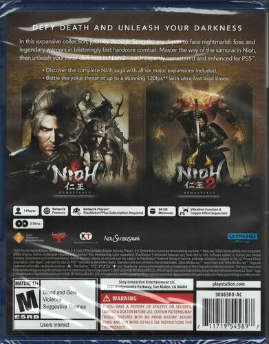 Nioh Collection - PlayStation 5