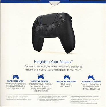 DualSense Wireless Controller (Midnight Black) - PlayStation 5