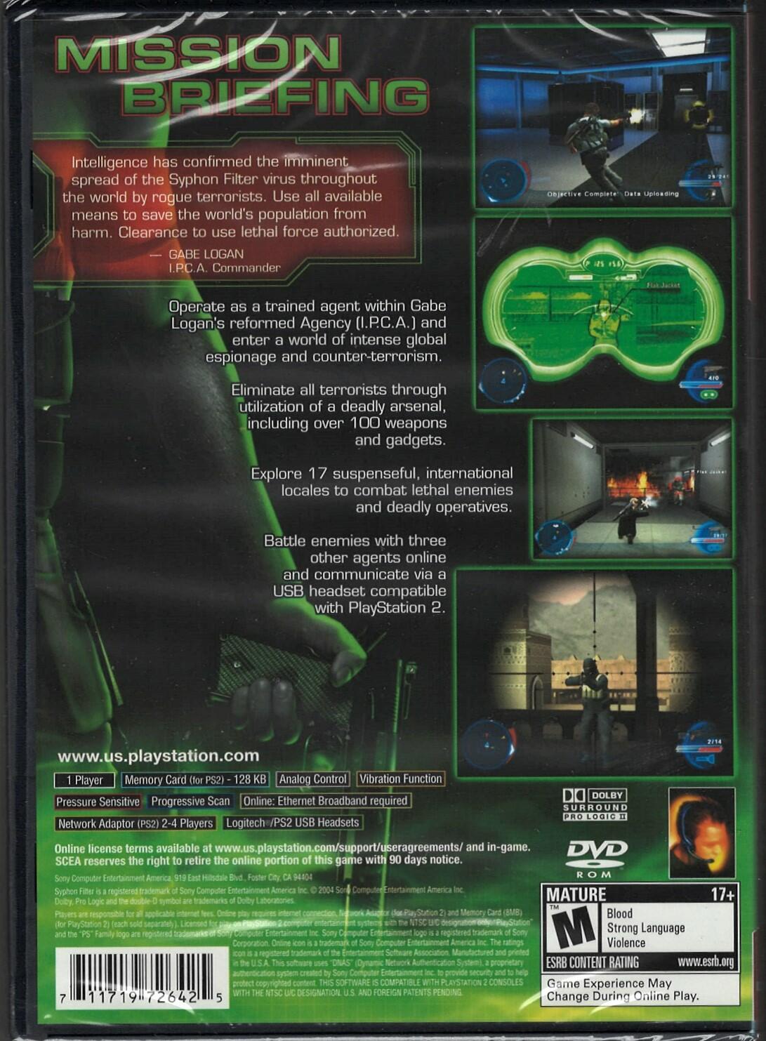 Syphon Filter: The Omega Strain (Greatest Hits) - PlayStation 2