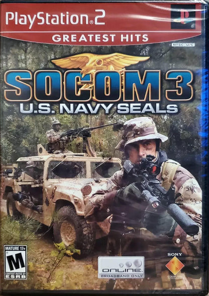 SOCOM US Navy SEALs 3 (Greatest Hits) Not for Resale - PlayStation 2