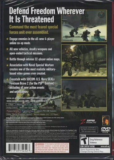 SOCOM US Navy SEALs: Combined Assault (Greatest Hits) - PlayStation 2